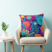 フローラサイケデリックタペストリー クッション (椅子)