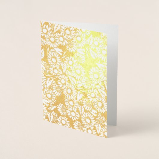 フローラサニー 箔カード (正面)