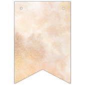 フローラサファリのワイルドワンベビーシャワー金ゴールド バンティングフラッグ (第1の旗)