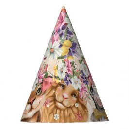 フローラサファリのワイルドワンベビーシャワー金ゴールド パーティーハット