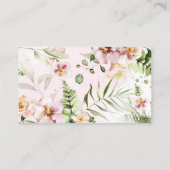 フローラサファリの動物の大きさはママの腹 エンクロージャーカード (裏面)