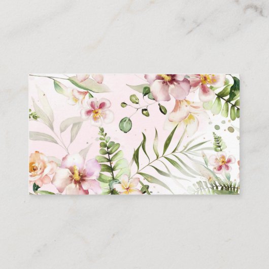 フローラサファリの動物の大きさはママの腹 エンクロージャーカード (裏面)