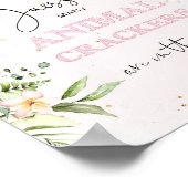 フローラサファリびんの中に何匹の動物のクラッカー ポスター (角)