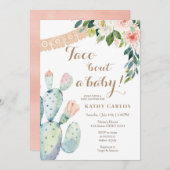 フローラサボタコス'ベビーパンパスグラス 招待状 (正面/裏面)