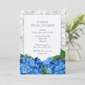 フローラサマーガーデンブライダルシャワー招待状 招待状 (スタンド正面)
