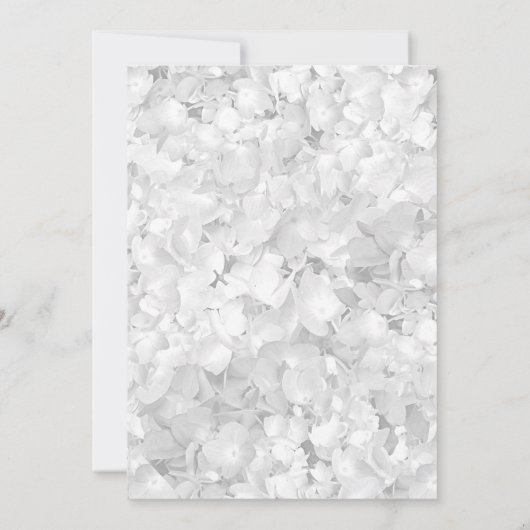 フローラサマーガーデンブライダルシャワー招待状 招待状 (裏面)