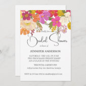 フローラサマーガーデンブライダルシャワー招待 招待状 (正面/裏面)