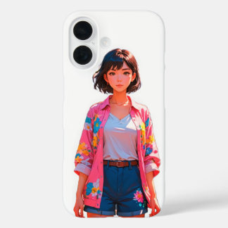 フローラサマーシックiPhone 16ケース iPhone 16ケース