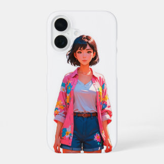 フローラサマーシックiPhone 16ケース iPhone 16ケース