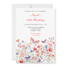 フローラサマーバタフライバースデーパーティー