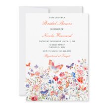 フローラサマーバタフライブライダルシャワー