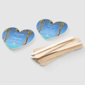 フローラサマービーチ結婚式ゲート披露宴 ハンドファン (組立なし)