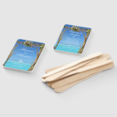 フローラサマービーチ結婚式ゲート披露宴 ハンドファン (組立なし)