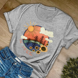 フローラサンインスパイアおもしろいの自由刺激 Tシャツ