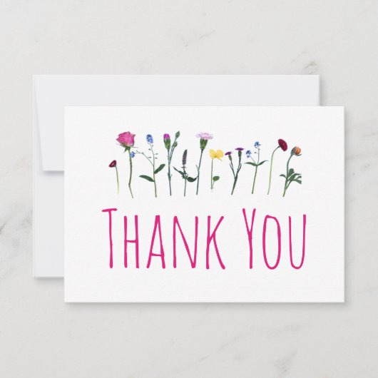フローラサンキューカード先生フラワーカード サンキューカード (正面)