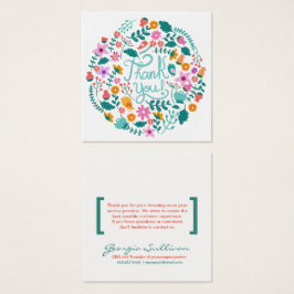 フローラサンキューカード