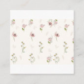 フローラサンキューカード エンクロージャーカード (裏面)