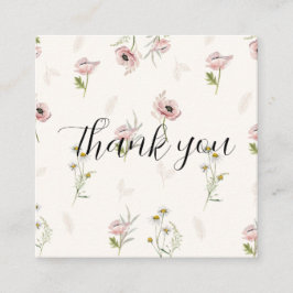 フローラサンキューカード エンクロージャーカード