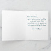 フローラサンキューカード サンキューカード (内部)