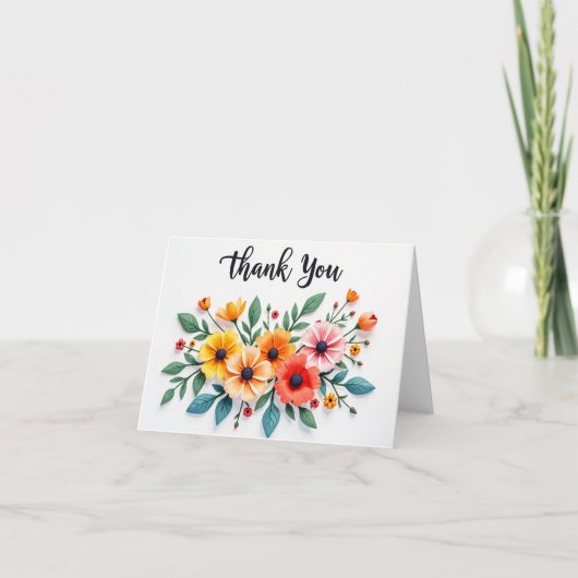 フローラサンキューカード サンキューカード (正面)