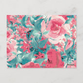 フローラサンキューカード ポストカード (裏面)