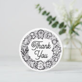 フローラサンキューカード 招待状 (スタンド正面)