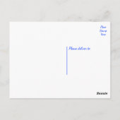 フローラサンキューヒマワリ黄花 ポストカード (裏面)