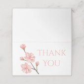 フローラサンキューピンクさくらんぼ花パーティー プレイスカード (外部開封)