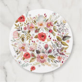 フローラサンキューボンボニエールバプテスミスボックス フェイバータグ (裏面)