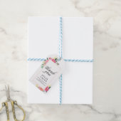 フローラサンキューメッセージカード ギフトタグ (より糸付き)