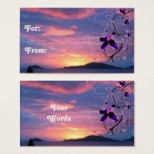 フローラサンシャインギフトラベル (正面&裏面)