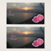 フローラサンシャインギフトラベル (正面&裏面)