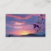 フローラサンシャインプロファイルカード 名刺 (裏面)