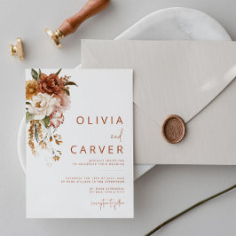 フローラサンセット結婚式招待状 招待状