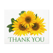 フローラサンフラワーイエロー&グリーン花