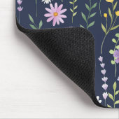 フローラサーフェスパターン – ファッション春の花 マウスパッド (コーナー)