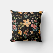 フローラサーフェスパターン – ファッション水彩春 クッション (正面)