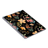 フローラサーフェスパターン – ファッション水彩春 ノートブック (右側)