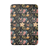 フローラサーフェスパターン – ファッション水彩春 バスマット (正面縦)