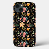 フローラサーフェスパターン – ファッション水彩春 Case-Mate iPhoneケース (裏面)