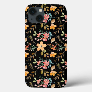 フローラサーフェスパターン – ファッション水彩春 iPhone 13ケース