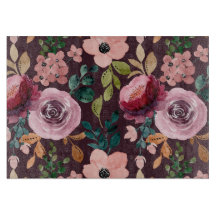 フローラサーフェスパターン – ファッション水色カラフル