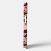 フローラサーフェスパターン – ファッション水色カラフル Case-Mate iPhoneケース (裏面 / 右)