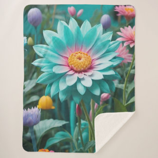 フローラシェルパ毛布 シェルパブランケット