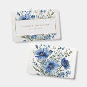 フローラシクラシカルッパーソナライズされたカスタマイズク バッジ (正面＆裏面)