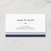 フローラシザーブルー美容師紹介カード 紹介カード (裏面)