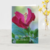 フローラシスターマザーズデイカード カード (黄色い花)