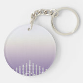 フローラシックパープル キーホルダー (裏面)