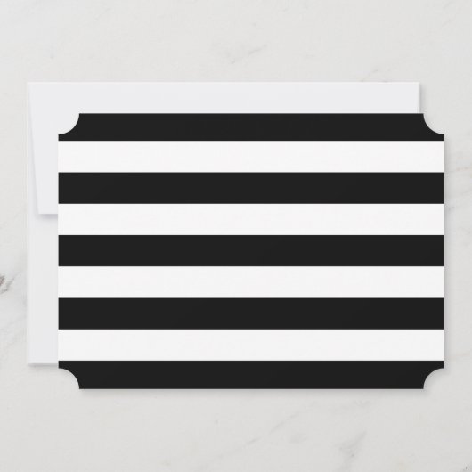 フローラシック結婚式招待状/金ゴールド 招待状 (裏面)