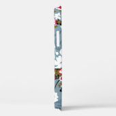 フローラシック：小さな花の背景 Case-Mate iPhoneケース (裏面 / 右)